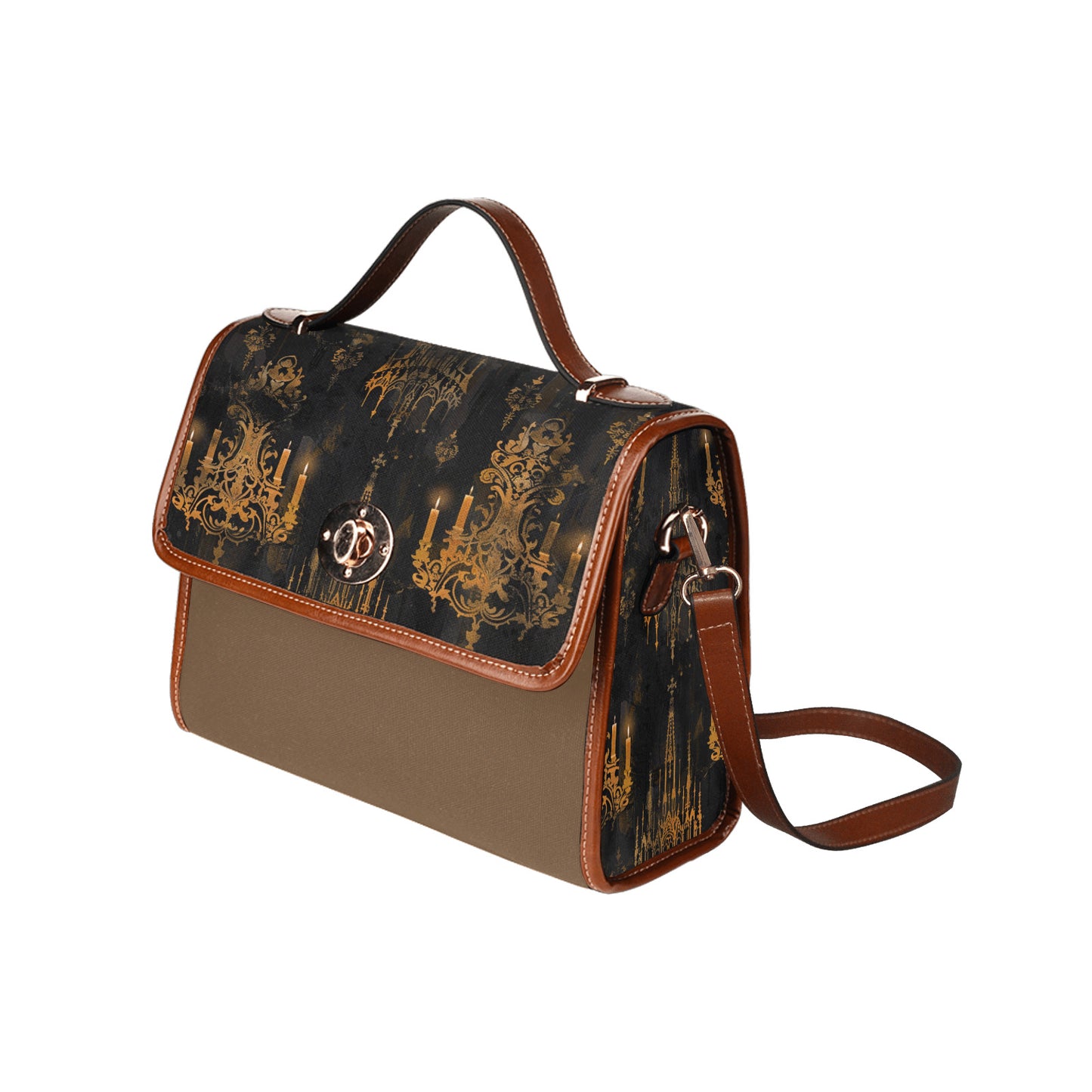 Waterproof Canvas Bag-Brown