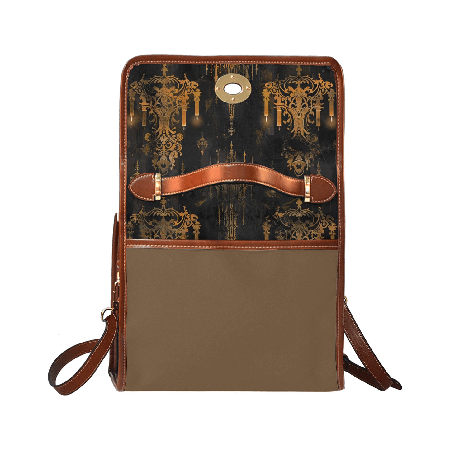 Waterproof Canvas Bag-Brown