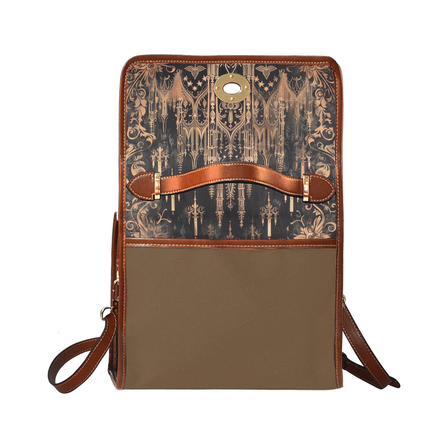 Waterproof Canvas Bag-Brown