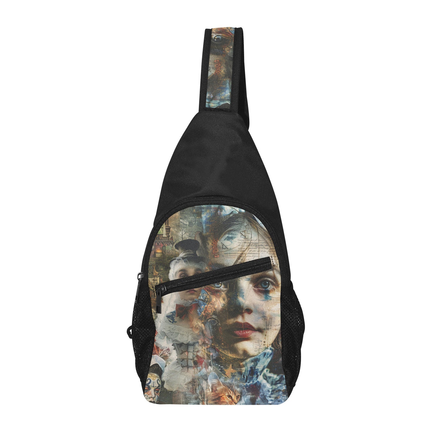 All Over Print Chest Bag