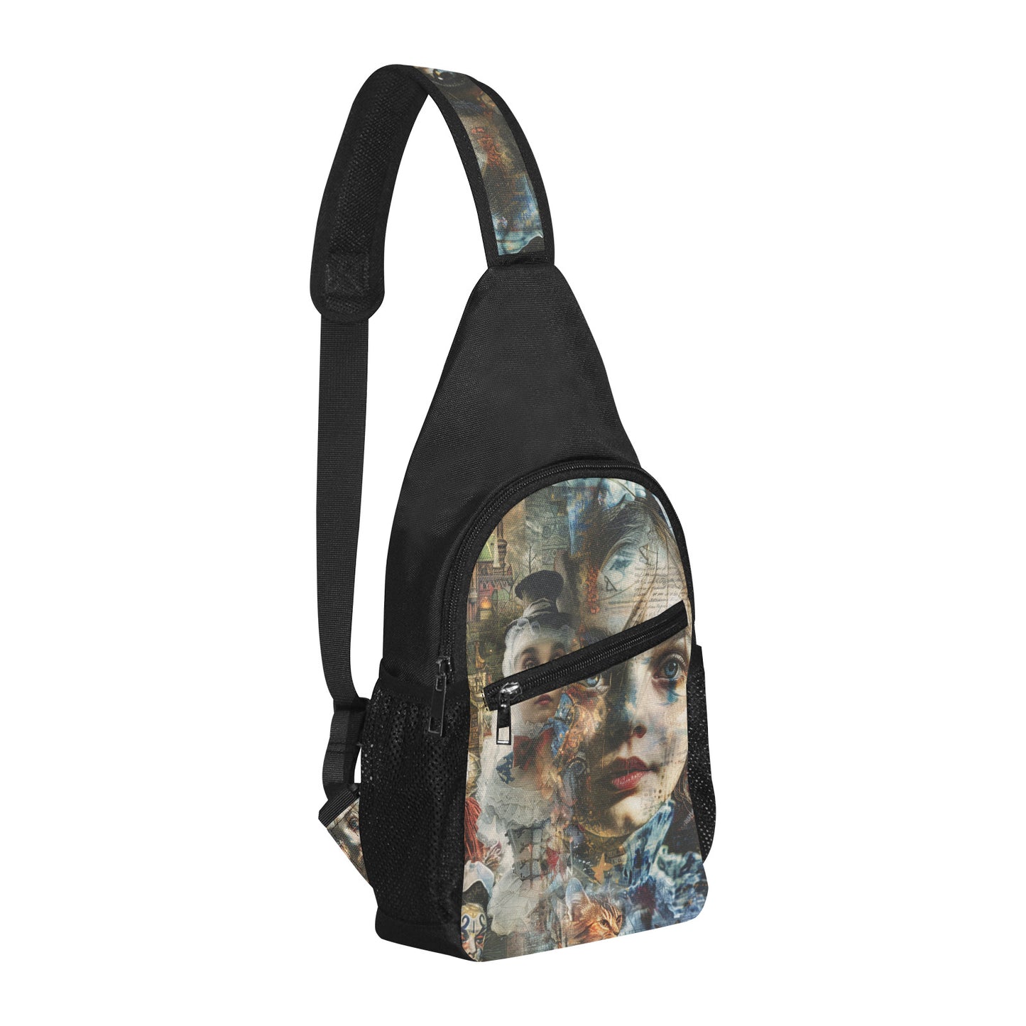 All Over Print Chest Bag